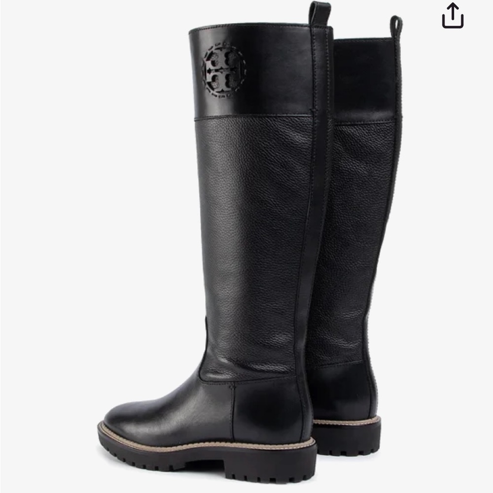 NIB Tory Burch Miller 30MM Lug Sole Boot. Size 6